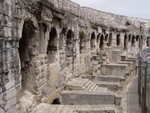 The upper tiers of the arena.  It is still in use today for concerts etc and seats 16,00 people.  There is a panoramam shot of the whole arena in the panorama album.