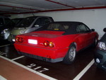 Across from our Mercedes A Class, as one would expect in Monaco, this Ferrari....