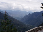 We spent two weeks on the South Coast of France - the French Riviera - but stayed inland and enjoyed lots of driving around very scenic places such as this narrow windy mountain road with brilliant views.