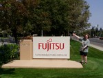 Here we are outside Fujitsu Microelectronics in San Jose. This street address is 3545 North First Street. Just up the road from Cypress.