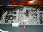 Westland Wessex instrument panel.