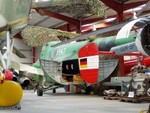 Clamshell cargo doors at the back of a Mil Mi-4 'Hound'. This one came from the Czech air force. Design similarities with the West's Sikorsky S-55/Westland Whirlwind are clear to see!