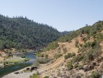 We wanted to do a weekend tour of Highway 49 which runs through the famous area where gold was discovered in 1849. It was a fascinating trip, we started near the northern end at Auburn and headed for Mariposa. This pic is over the hill from Auburn in a big recreation area. Reminded us of Pelorus a bit.