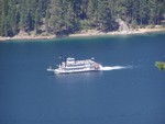 Here is a paddleboat that cruises the lake. We didn't have the time to go for a cruise, maybe next time if we get back to Lake Tahoe.