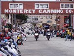 

After leaving the aquarium we headed back to the car through the main street and discovered that there was a motorbike show on down the main street. There were motorbikes parked down either side of the street for the length of the street and included Harley Davidsons, Classics and high performance motorbikes. See if you can spot the police bike...