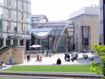 Right next to the quite traditional buildings of the other two photos, was this square and 'Winter Garden' building which was a contrast to say the least!