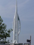 Spinnaker Tower's backside - pretty don't you think??