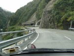 Bridge and Aquaduct, this was completed in recent years to make travel easier in a very slip-prone area.  The original road was a nightmare for everyone especially if you were towing.