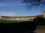 Another movie spot, Royal Crescent with the rounded facade of the 30 houses on this semicircular street.