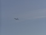 The evening we were at Coaley Peak, a model glider was in the air.  You had to keep an eye on it, you couldn't hear it at all just like a full size glider!