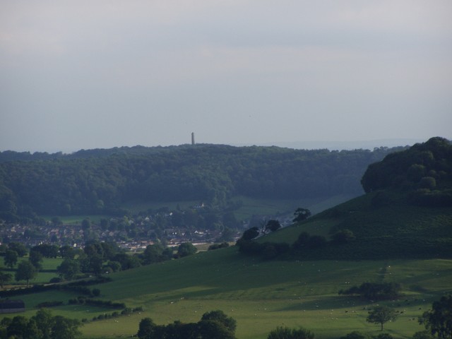 This view shows the Tynedale monument in the distance, which commemorates the Tynedale translantion of the Bible.