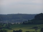 This view shows the Tynedale monument in the distance, which commemorates the Tynedale translantion of the Bible.