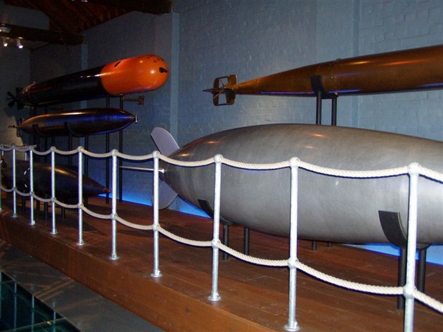 More torpedoes pre WW2 and quite a bit smaller although you still wouldn't want to drop one on your foot.