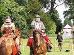 Here are the two riders in full Samurai dress.