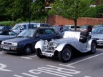 Here is a picture of our now old car guess which one is ours???