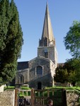 Bampton - Here is the big Catholic church near the centre of Bampton.