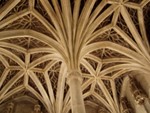 Interior ceiling from the Museum of the Middle Ages.  It was hard to get the detail on a photo!