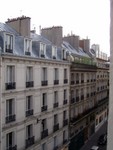 On our short trip to Paris we stayed in the Latin Quarter in a nice hotel, this is a view from our window.