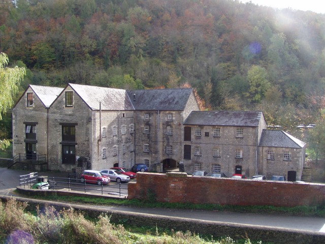 Here is another view showing the whole building.  Karen works on the same level as the main entrance and I work on the top floor close to the top window near the middle of the photo.